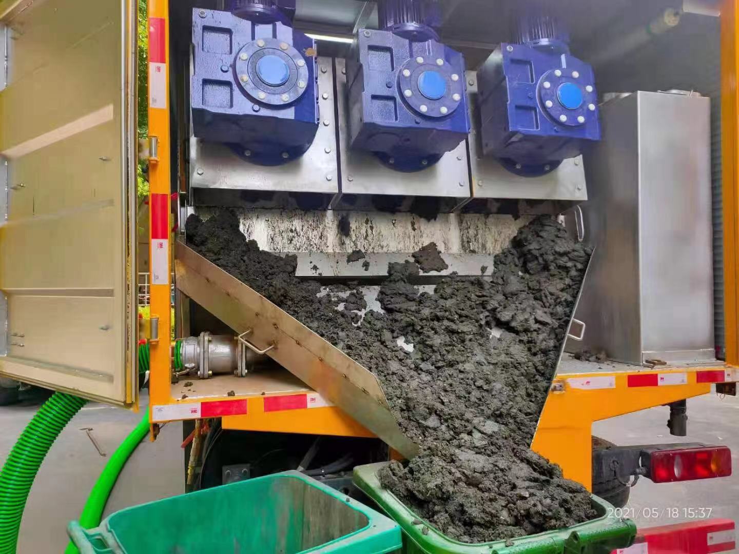 广南化粪池清掏城市维护站-泥浆净化干湿分离处理